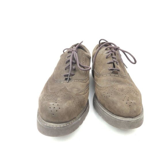 FRYE MEDFORD Men\'s Brown Leather Nubuck Wing Tip Oxfords 84220 Size US 10 M main image 11